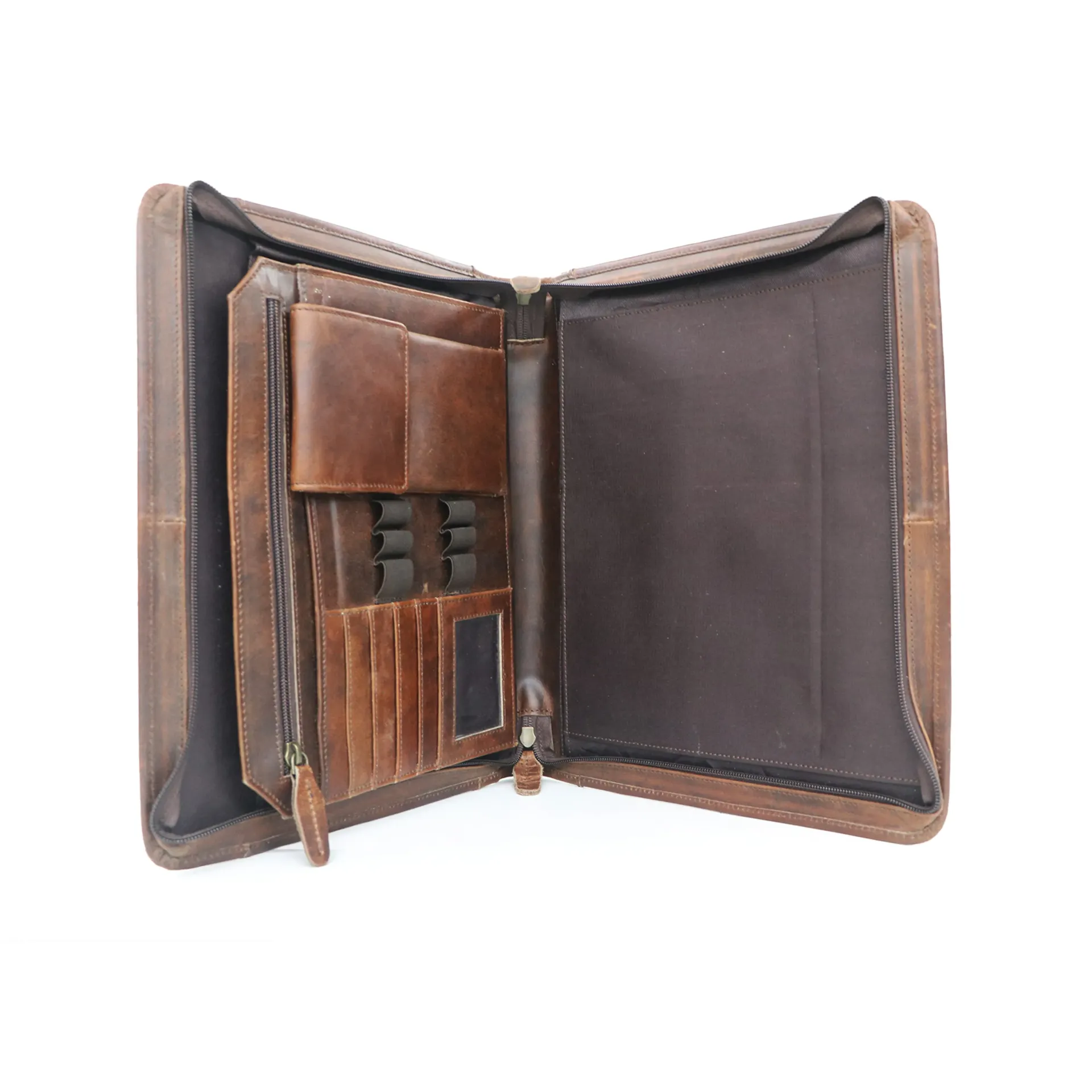 Leather Padfolio document organizer